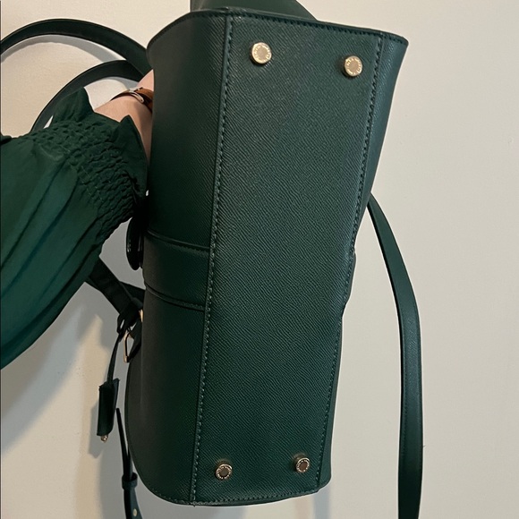 NWOT Anne Klein Emerald Medium Tote Bag - Picture 5 of 9